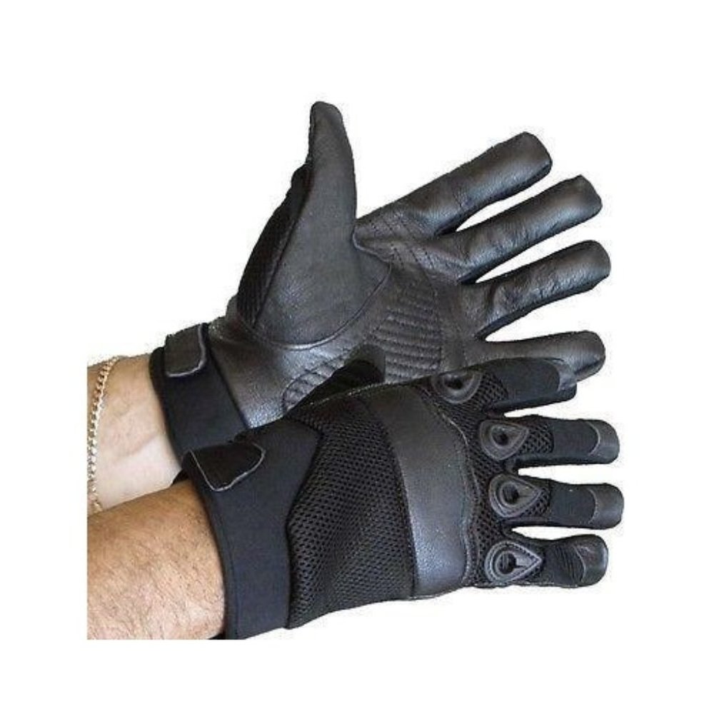 Men's Leather Racing Gloves